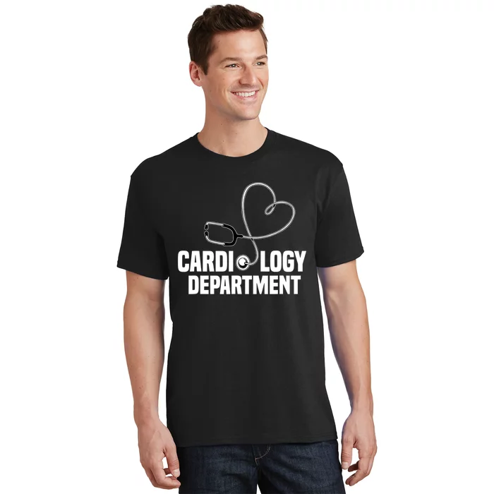 Cardiology Department Stethoscope Heart Surgeons Surgery T-Shirt