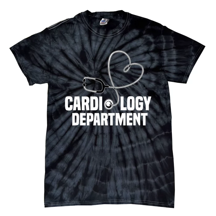 Cardiology Department Stethoscope Heart Surgeons Surgery Tie-Dye T-Shirt