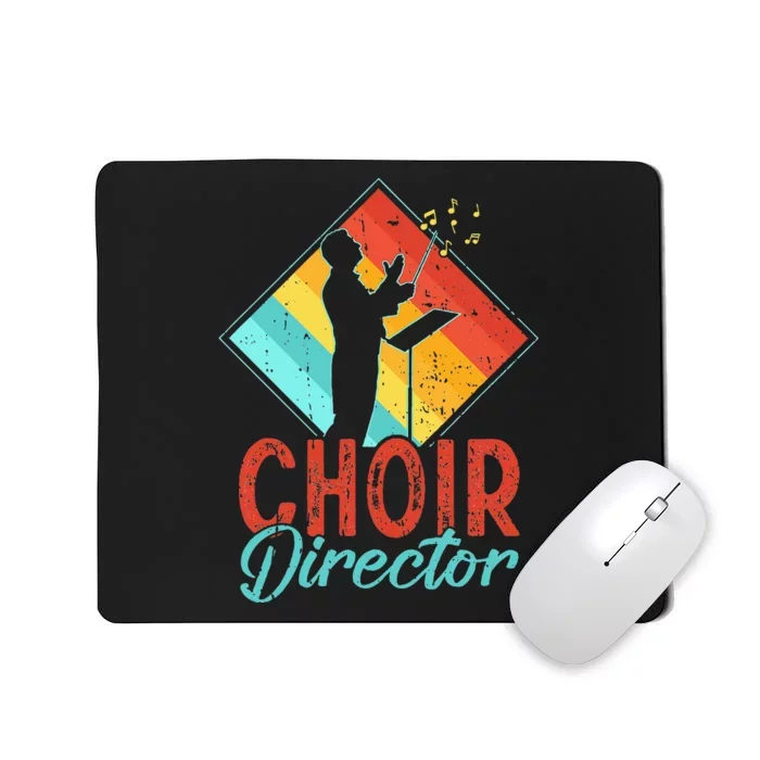 Choir Director Singer Music Group Teacher Choirs Mousepad