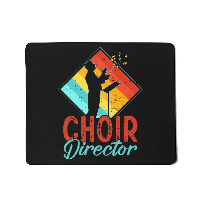 Choir Director Singer Music Group Teacher Choirs Mousepad