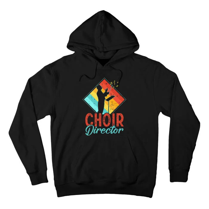 Choir Director Singer Music Group Teacher Choirs Tall Hoodie