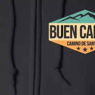 Camino de Santiago Way of St. James Full Zip Hoodie