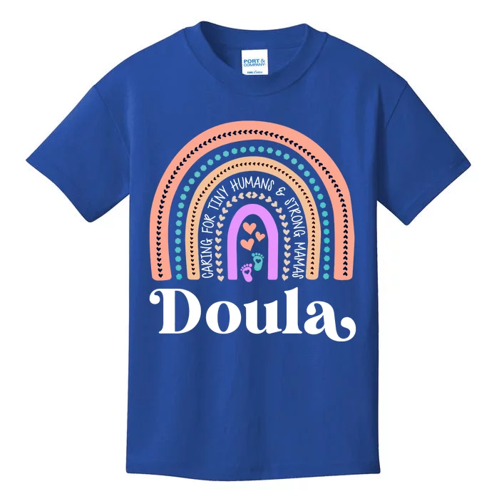 Certified Doula Squad Midwife Team Birth Coach Newborn Great Gift Kids T-Shirt