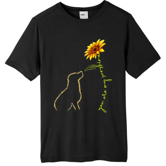 Cute Dog Shirt, You Are My Sunshine Dog Lover TShirt ChromaSoft Performance T-Shirt