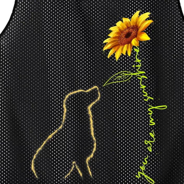 Cute Dog Shirt, You Are My Sunshine Dog Lover TShirt Mesh Reversible Basketball Jersey Tank