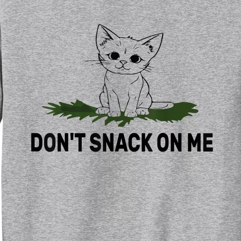 Cat Don’T Snack On Me Trump 2024 Debate Sweatshirt