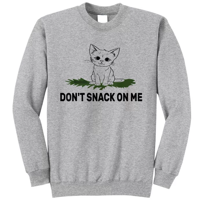 Cat Don’T Snack On Me Trump 2024 Debate Sweatshirt