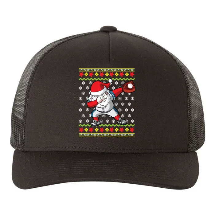 Christmas Dabbing Santa Baseball Dad Uncle Brother Yupoong Adult 5-Panel Trucker Hat