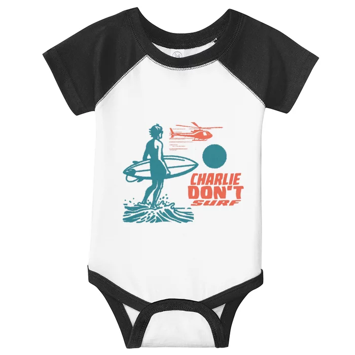 Charlie DonT Surf Infant Baby Jersey Bodysuit