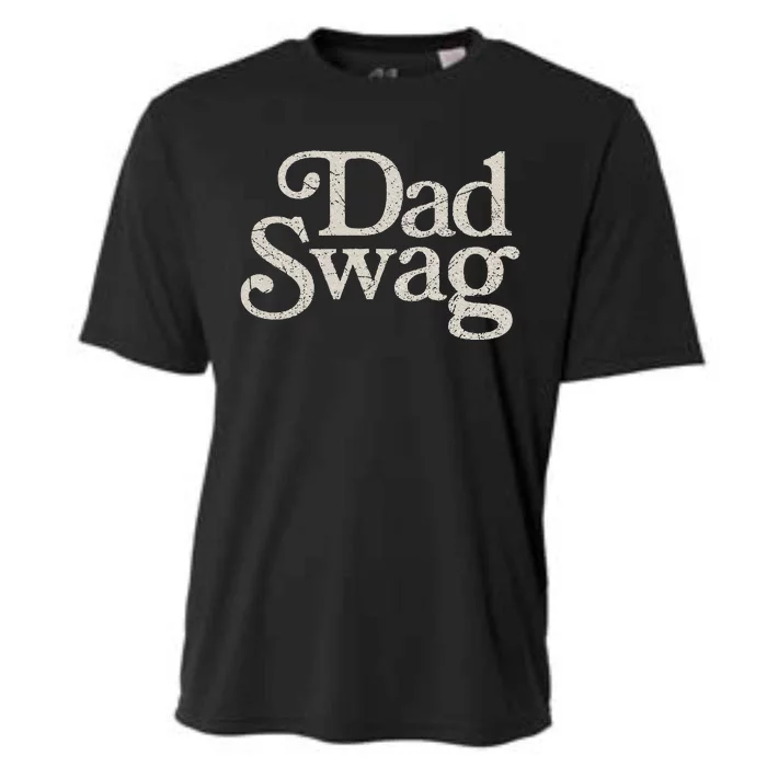 Cool Dad Swag Retro Fathers Day Cooling Performance Crew T-Shirt