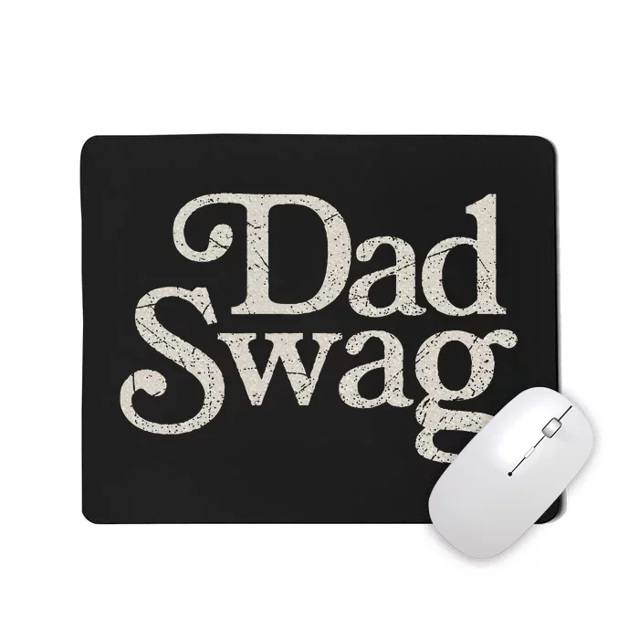 Cool Dad Swag Retro Fathers Day Mousepad