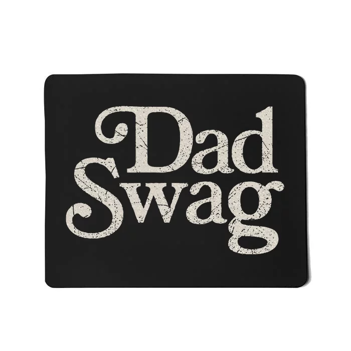 Cool Dad Swag Retro Fathers Day Mousepad