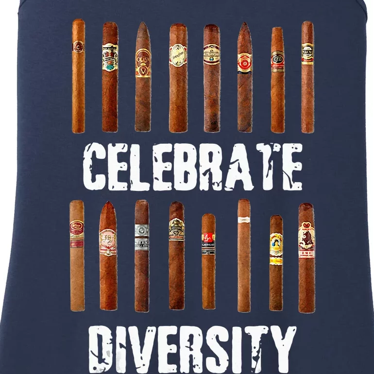 Celebrate Diversity Smoke Cigars Cigar Smoking Ladies Essential Tank