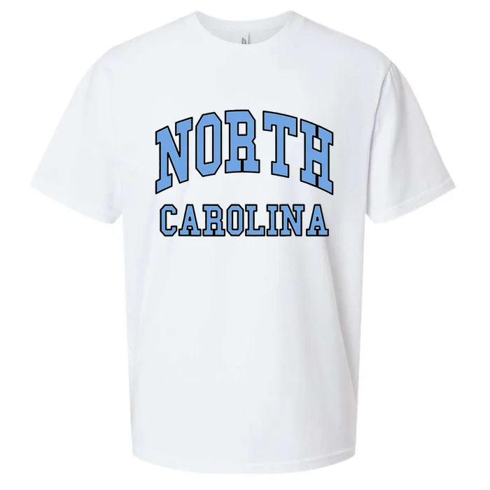 Carolina Design State Of Nc Sueded Cloud Jersey T-Shirt