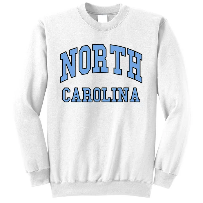 Carolina Design State Of Nc Sweatshirt