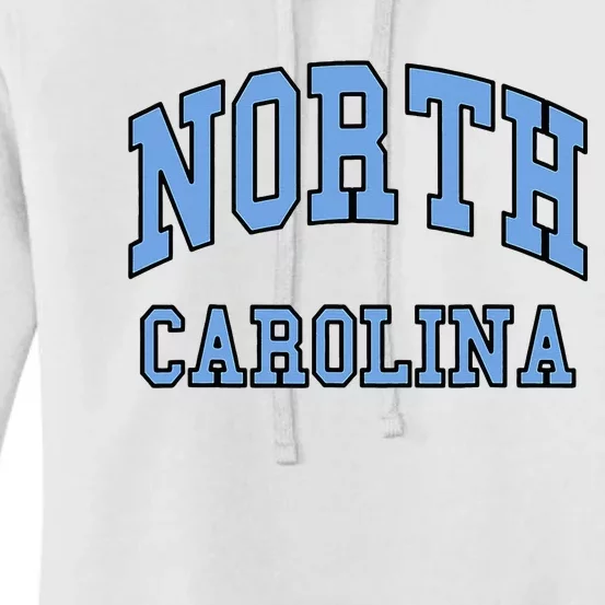 Carolina Design State Of Nc Women's Pullover Hoodie