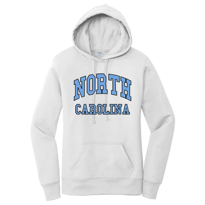 Carolina Design State Of Nc Women's Pullover Hoodie