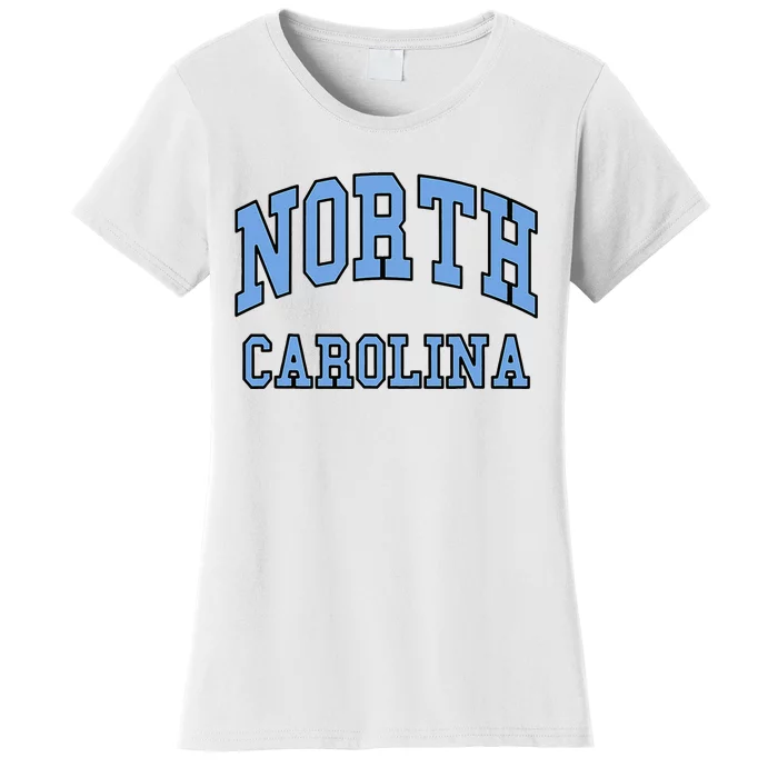 Carolina Design State Of Nc Women's T-Shirt