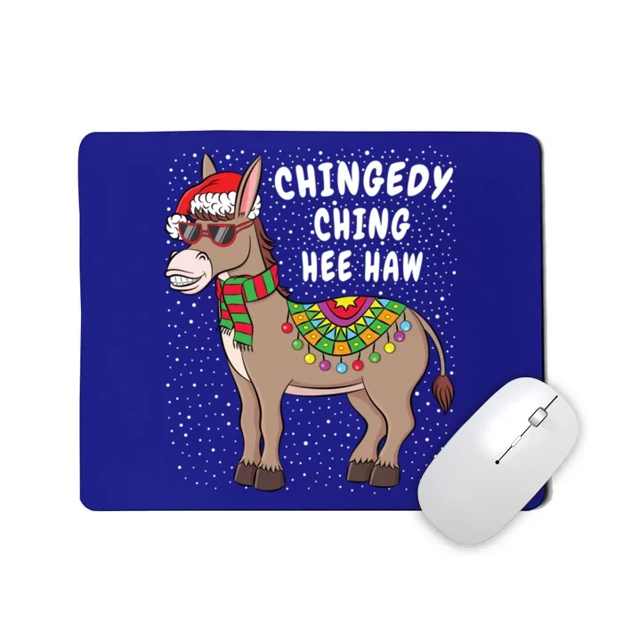 Christmas Donkey Sweater Funny American Italian Xmas Gift Meaningful Gift Mousepad