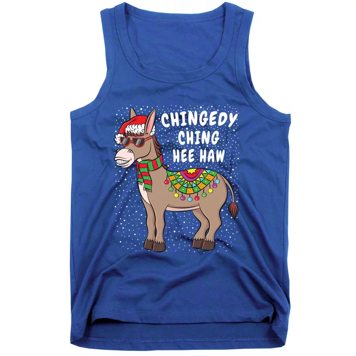 Christmas Donkey Sweater Funny American Italian Xmas Gift Meaningful Gift Tank Top