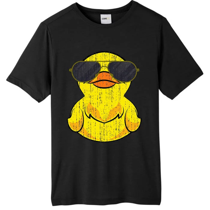 Cool Duckie Sunglasses Duckling Funny Ducky Rubber Duck ChromaSoft Performance T-Shirt