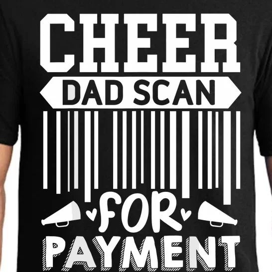 Cheer Dad Scan For Payment Cheerleader Pajama Set