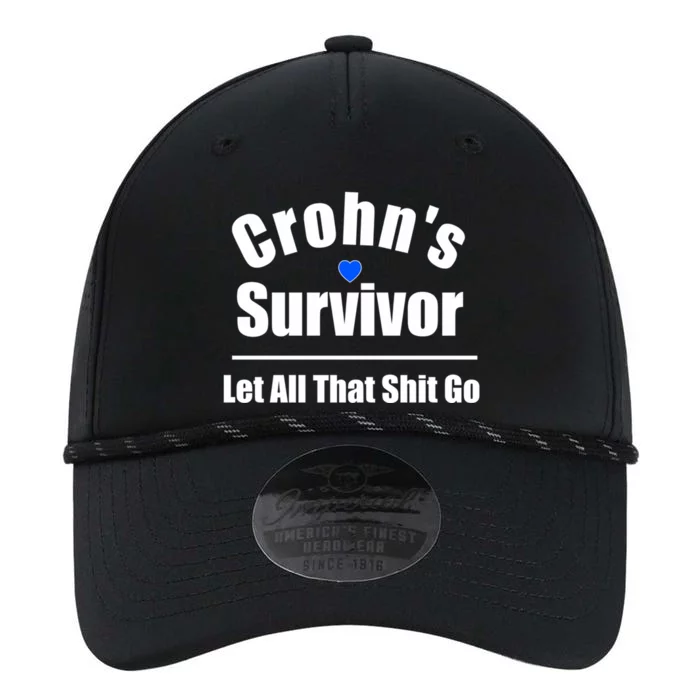 Crohns Disease Survivor Let All That Shit Go Great Gift Performance The Dyno Cap