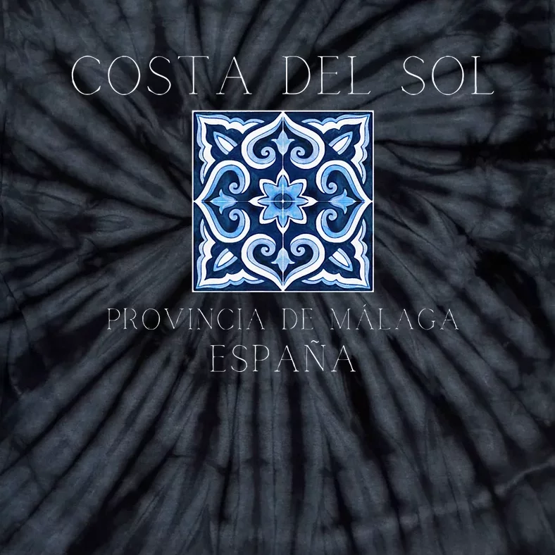 Costa Del Sol Malaga Spain Tie-Dye T-Shirt