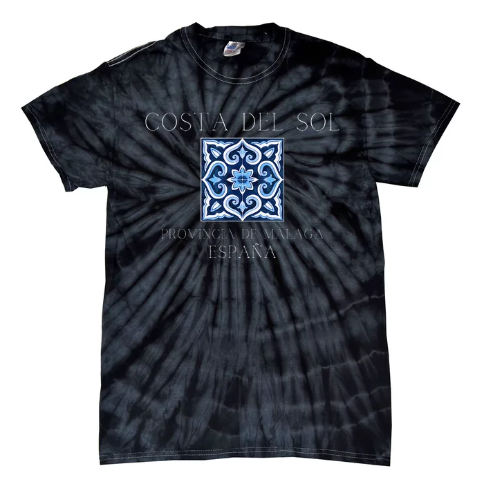 Costa Del Sol Malaga Spain Tie-Dye T-Shirt