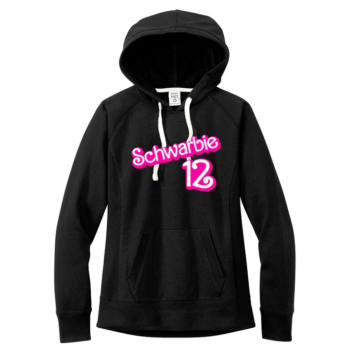 Cute Doll Schwarbie 12 Women's Fleece Hoodie