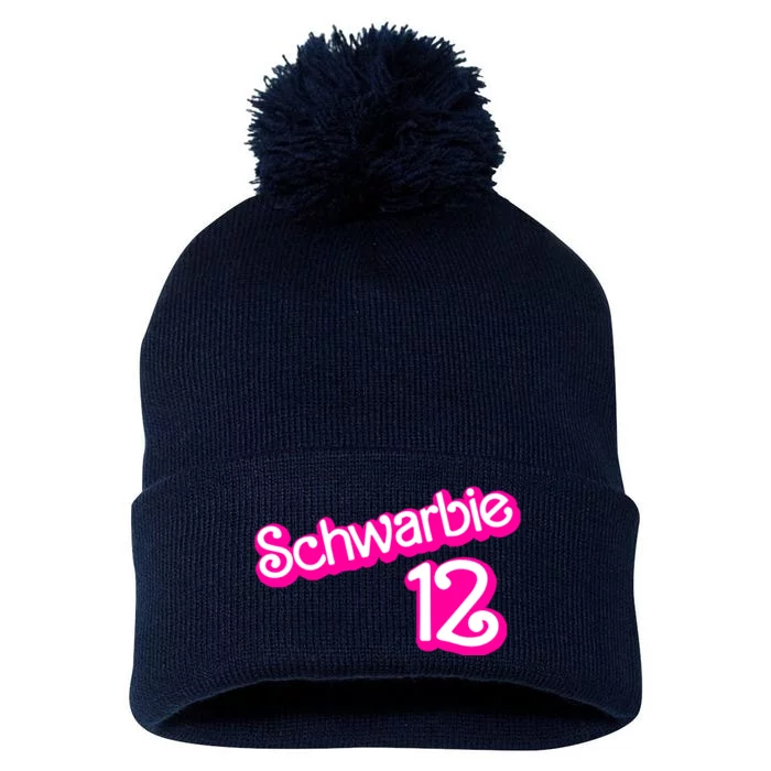 Cute Doll Schwarbie 12 Pom Pom 12in Knit Beanie