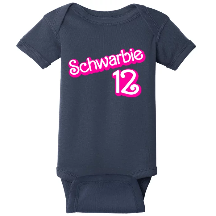 Cute Doll Schwarbie 12 Baby Bodysuit