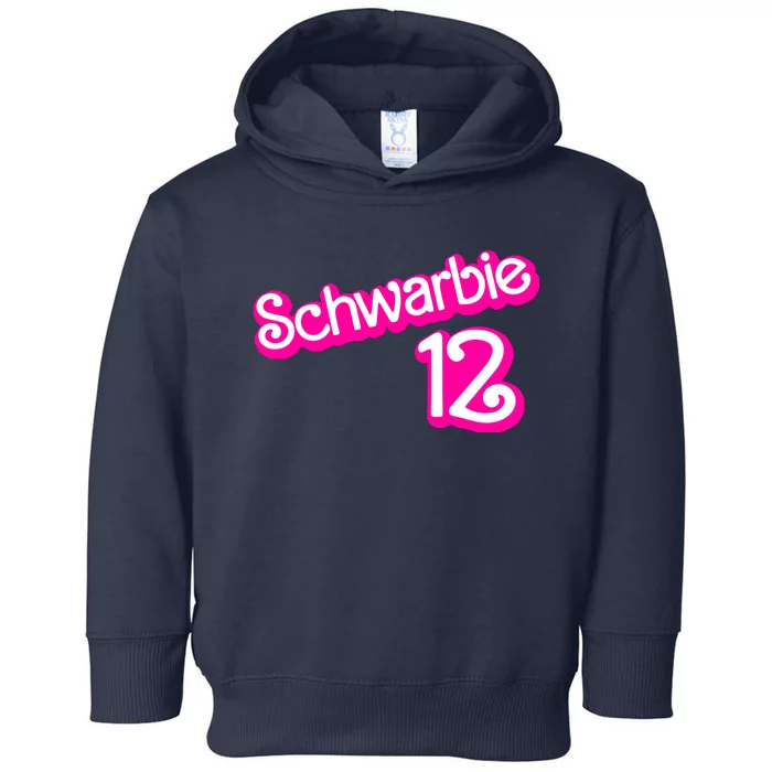 Cute Doll Schwarbie 12 Toddler Hoodie