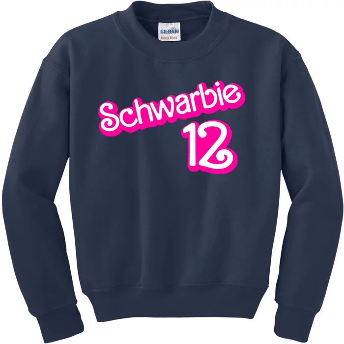 Cute Doll Schwarbie 12 Kids Sweatshirt