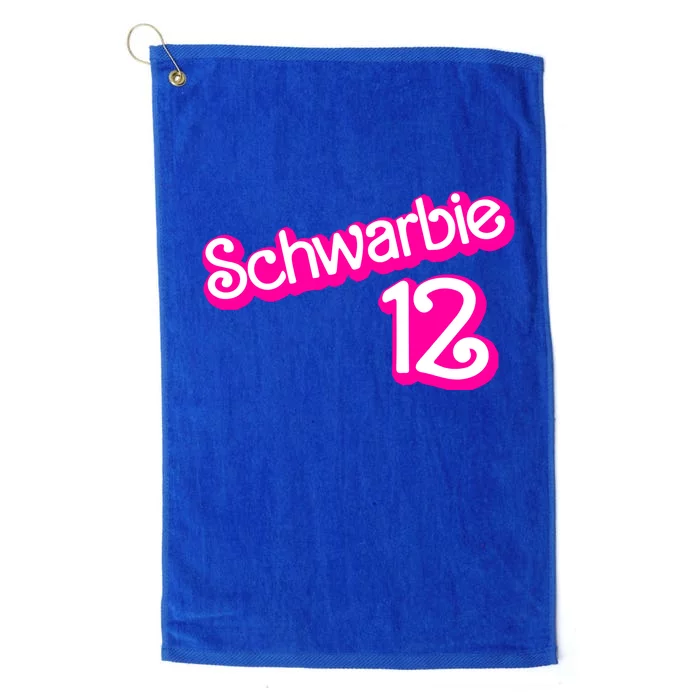 Cute Doll Schwarbie 12 Platinum Collection Golf Towel