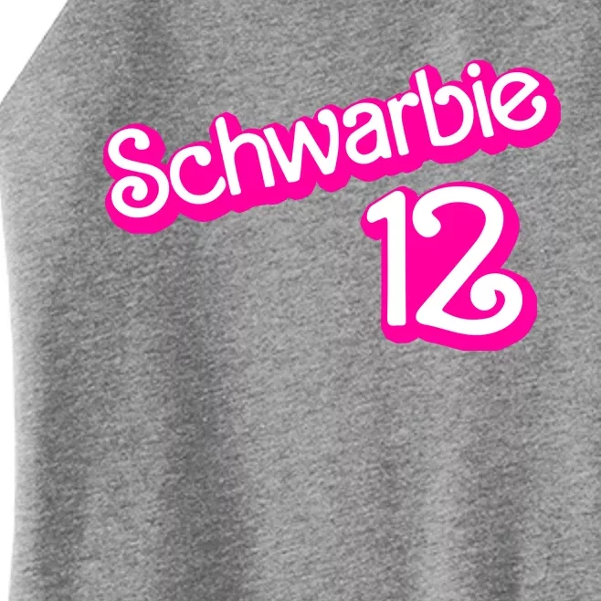 Cute Doll Schwarbie 12 Women’s Perfect Tri Rocker Tank