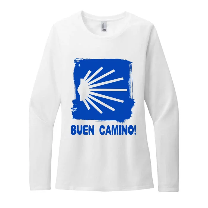 Camino De Santiago De Compostela Pilgrim Way Of St. James Womens CVC Long Sleeve Shirt