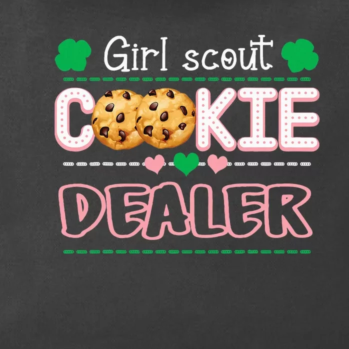 Cookie Dealer Scout For Scouting Family Matching Zip Tote Bag