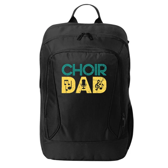 Choir Dad Singer Music Group Choir Directors Teacher City Backpack