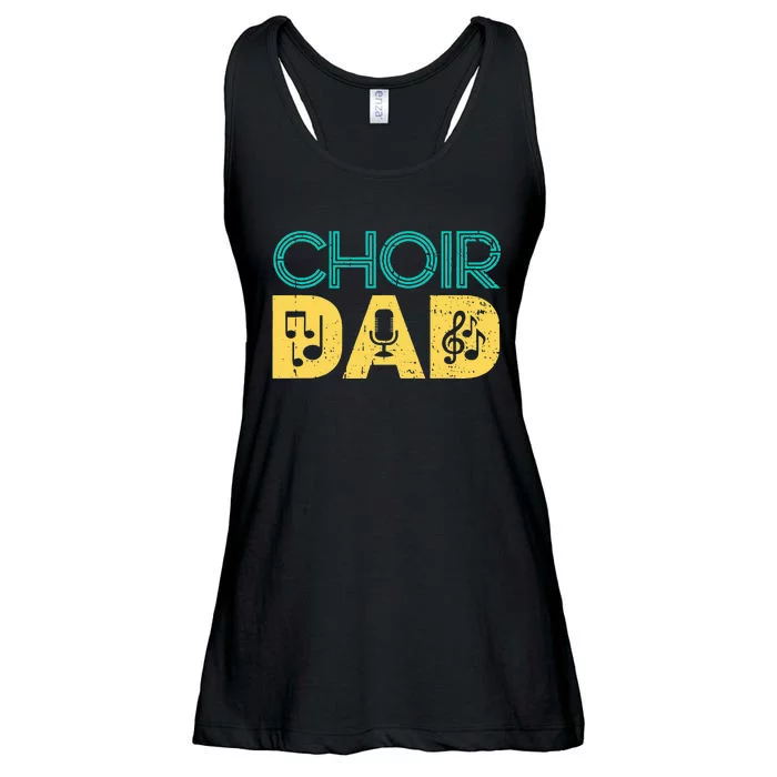 Choir Dad Singer Music Group Choir Directors Teacher Ladies Essential Flowy Tank