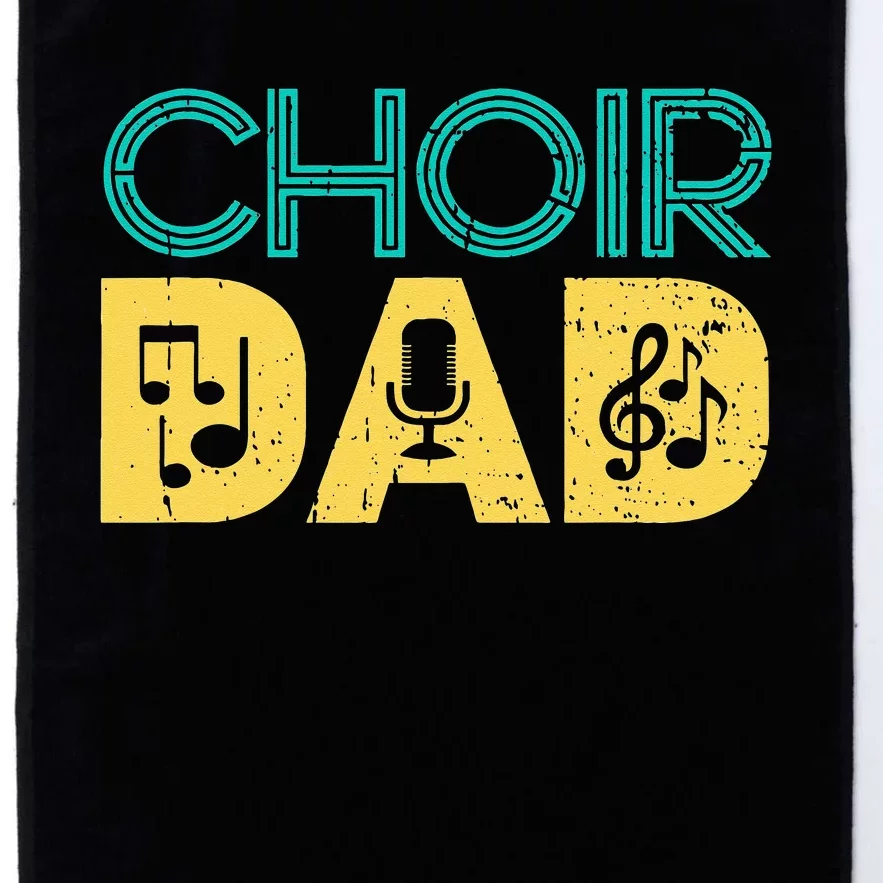 Choir Dad Singer Music Group Choir Directors Teacher Platinum Collection Golf Towel