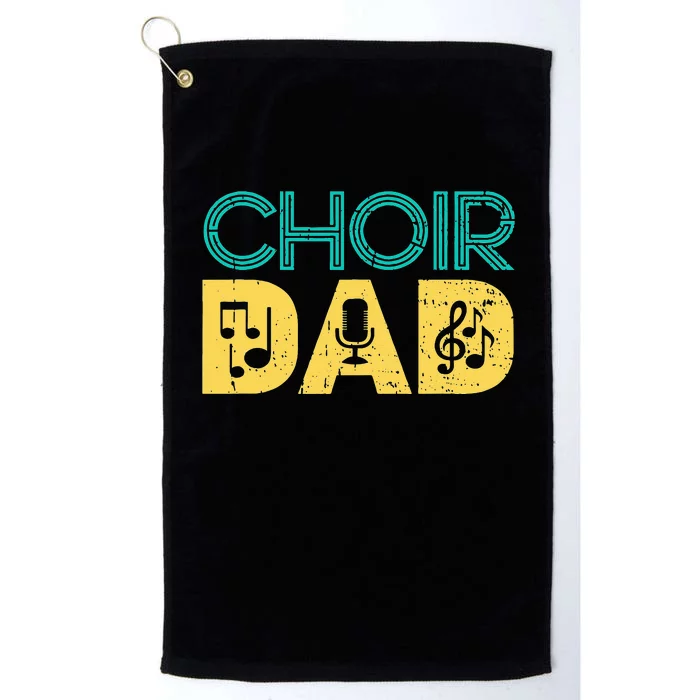 Choir Dad Singer Music Group Choir Directors Teacher Platinum Collection Golf Towel