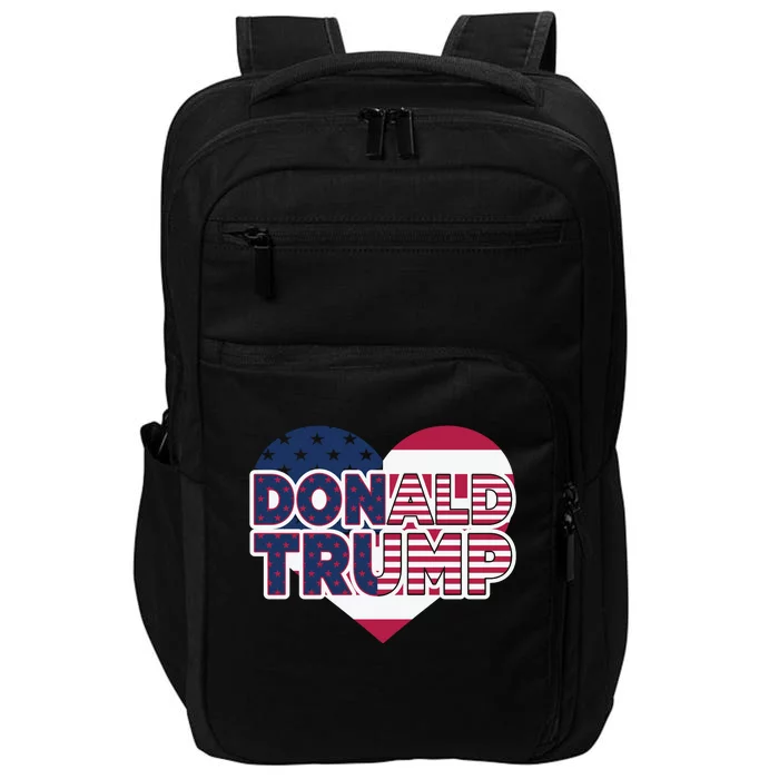 Cool Donald Trump Heart Election 2024 Impact Tech Backpack