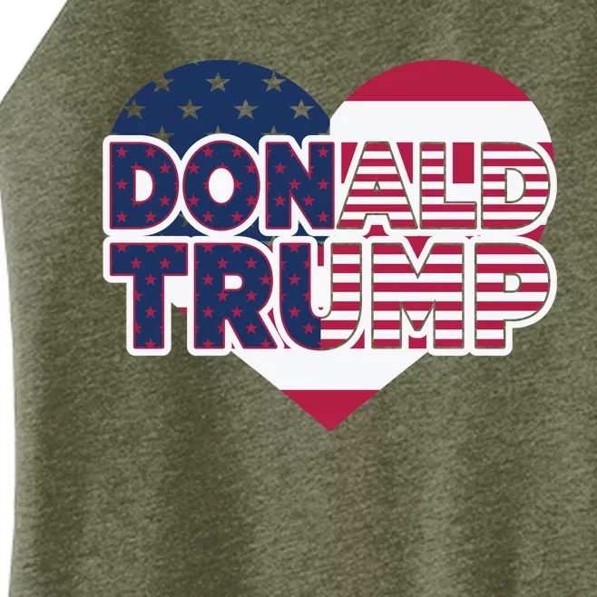 Cool Donald Trump Heart Election 2024 Women’s Perfect Tri Rocker Tank