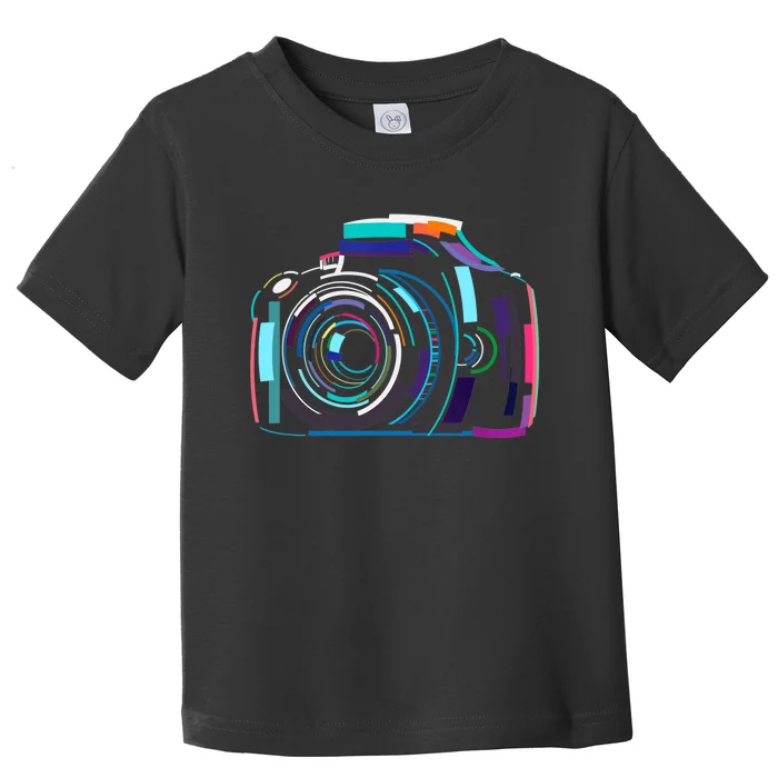 Cameras Don't Take Photos Photographers Do Photography Lover Toddler T-Shirt