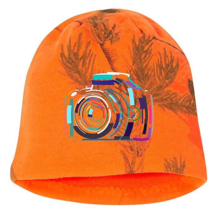 Cameras Don't Take Photos Photographers Do Photography Lover Kati - Camo Knit Beanie