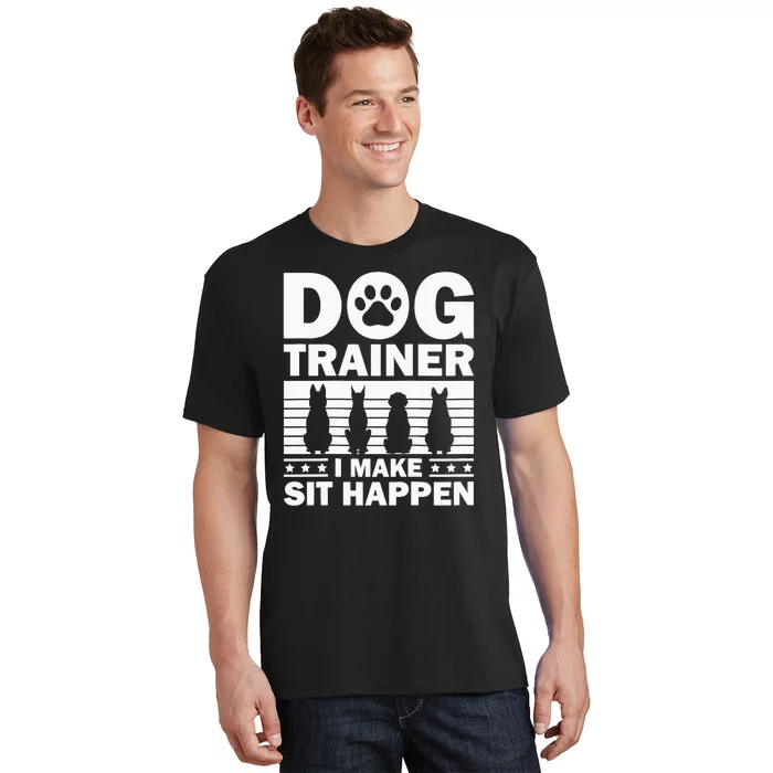 Cool Dog Trainer Dog Training Agility Class Cool Gift T-Shirt