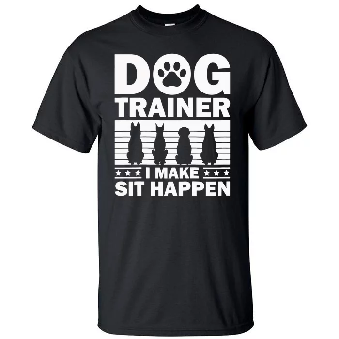 Cool Dog Trainer Dog Training Agility Class Cool Gift Tall T-Shirt