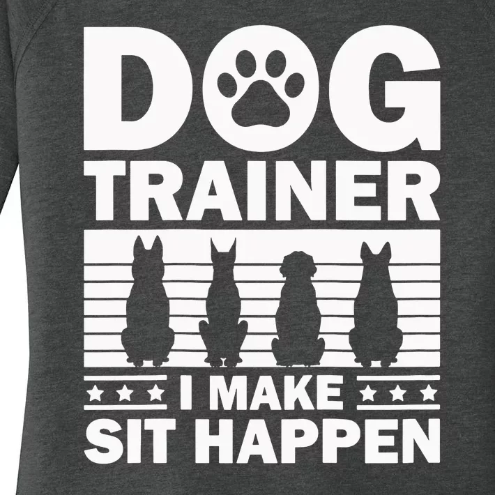 Cool Dog Trainer Dog Training Agility Class Cool Gift Women's Perfect Tri Tunic Long Sleeve Shirt