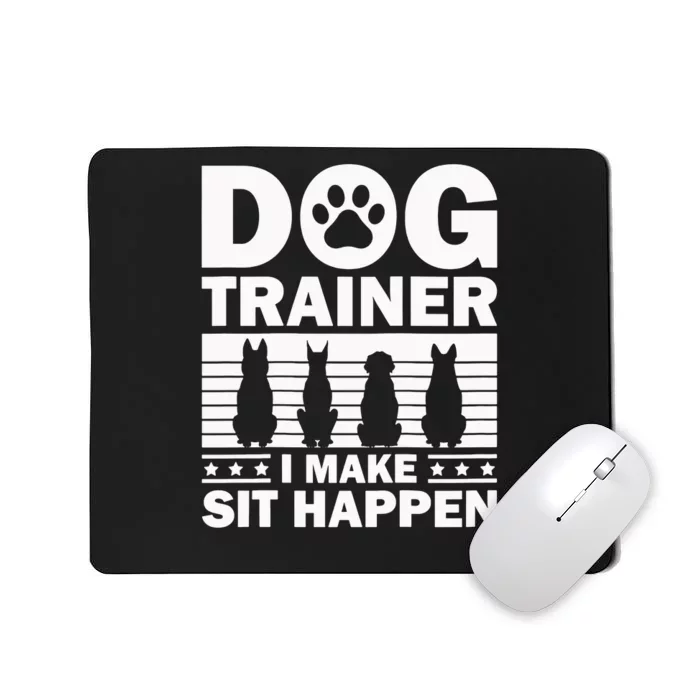 Cool Dog Trainer Dog Training Agility Class Cool Gift Mousepad